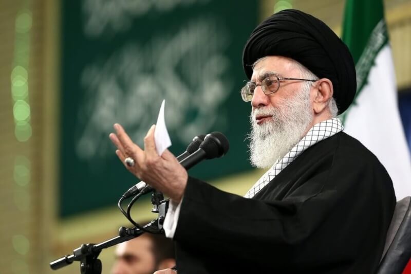 伊朗最高領袖哈米尼2016年資料照片。(圖取自Ali Khamenei官方網頁khamenei.ir)