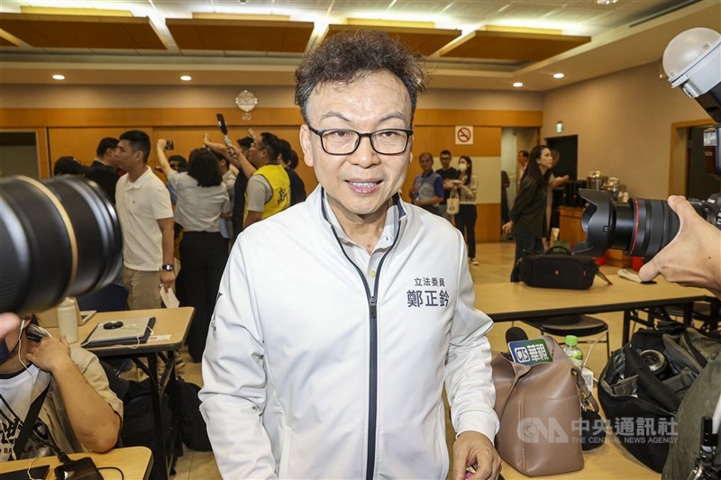 圖為國民黨立委鄭正鈐。(中央社檔案照片)