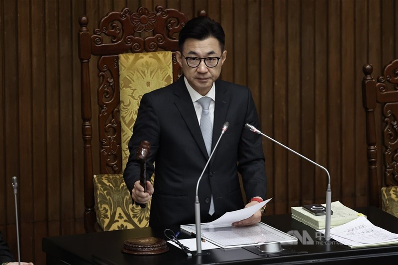 圖為立法院副院長江啟臣。(中央社檔案照片)