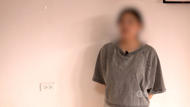 尤莉曾是失聯移工,失聯後未能加入健保,在台灣出生的女兒3歲罹患腦癌,一度無法就醫。圖攝於2025年5月1日。中央社記者易繼中攝 114年6月16日