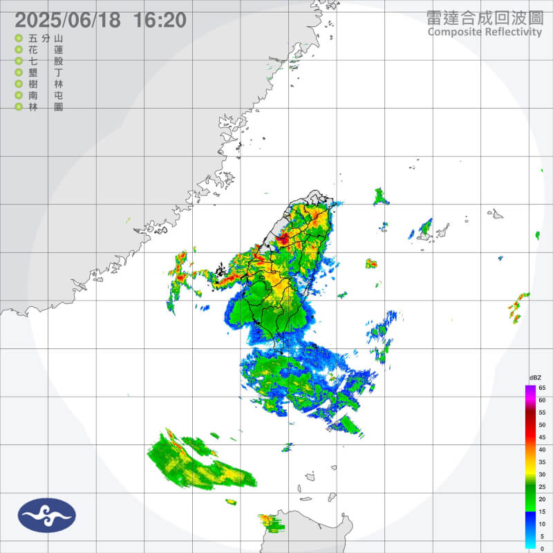 (圖取自氣象署網頁cwa.gov.tw)