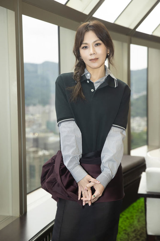 歌手蔡健雅(圖)再度入圍金曲獎最佳華語女歌手,將挑戰第5座歌后獎座,她受訪時表示,能以戲劇原聲帶入圍很榮幸。(亞神音樂提供)中央社記者陳怡璇傳真 114年6月18日