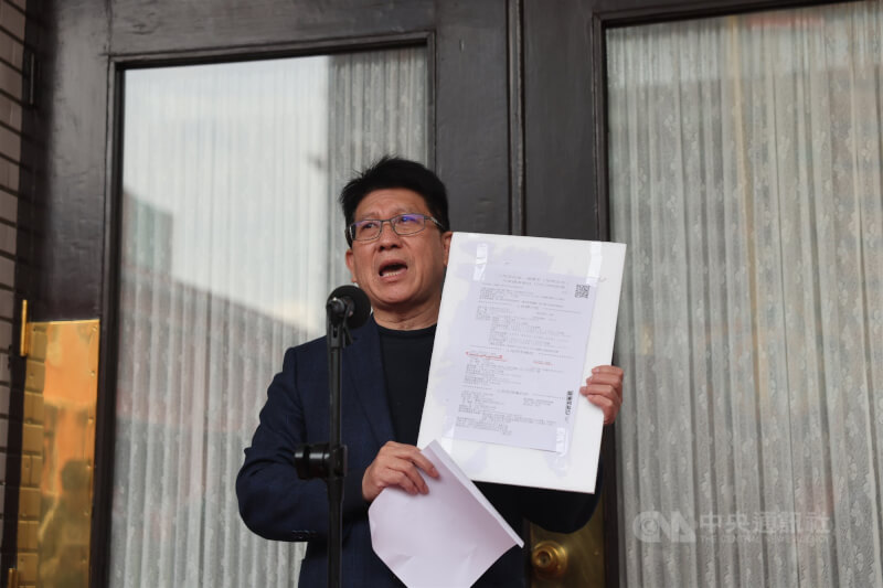 國民黨新竹縣立委林思銘。(中央社檔案照片)