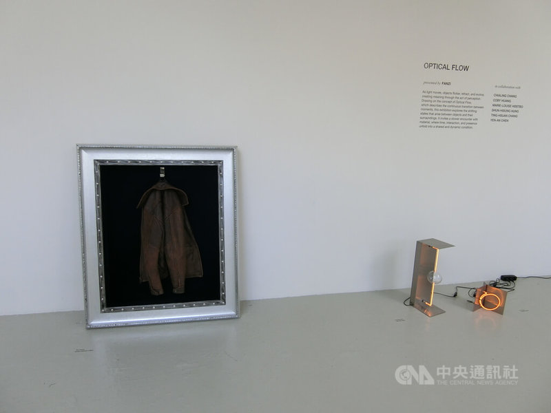 藝廊FANZI所策劃的台灣設計聯展Optical Flow在哥本哈根3日設計節登場,台式簡約風格吸引了各國人士的目光。中央社記者辜泳秝哥本哈根攝 114年6月20日