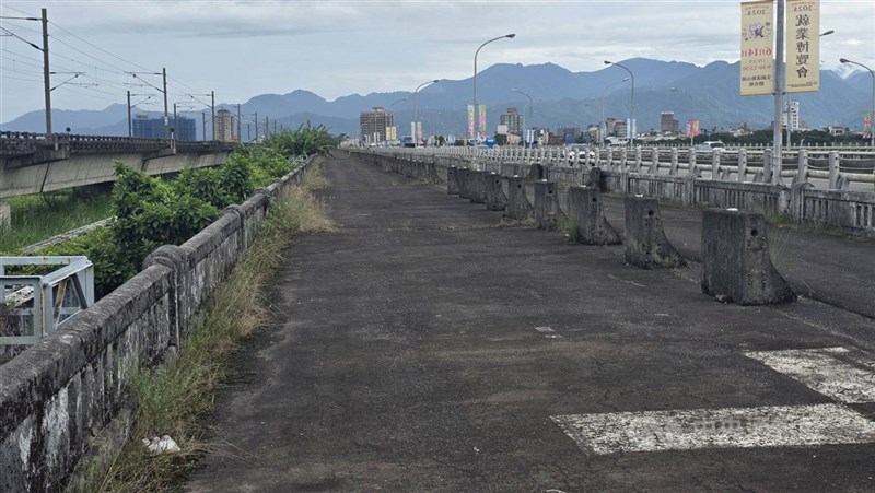 圖為舊蘭陽大橋(中央社檔案照片)