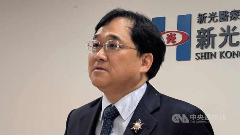 圖為新光醫院副院長洪子仁。(中央社檔案照片)