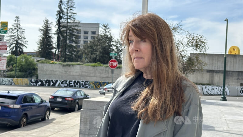 因兒子染上芬太尼毒癮,柏琳創辦了「反對毒癮與死亡的母親聯盟」,倡導以更有效的政策,來幫助毒癮患者。中央社記者張欣瑜舊金山攝 114年6月20日