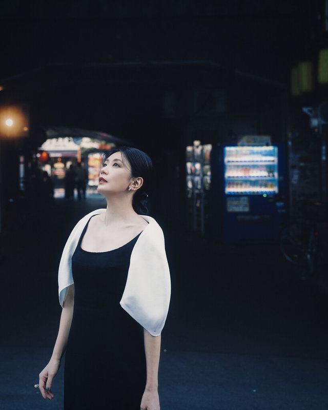 演員賈靜雯（圖）、林柏宏和日本演員阿部寬合作演出電影Candlestick，7月將於日本上映，賈靜雯飾演曾陷害阿部寬的台灣大企業高層。（日鹿株式会社提供）中央社記者洪素津傳真  114年6月20日