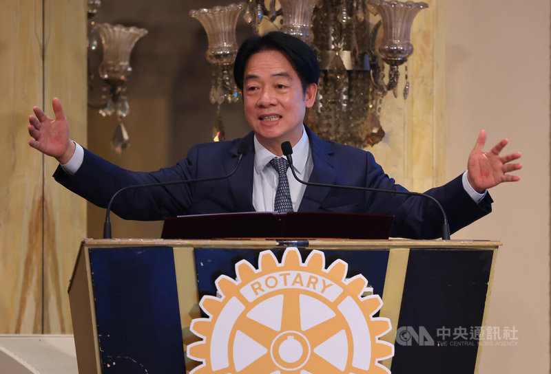 總統賴清德(圖)22日啟動「團結國家十講」,賴總統指出,今天的第一講是「國家」,因為國家興亡匹夫有責、覆巢之下無完卵。中央社記者趙世勳攝 114年6月22日