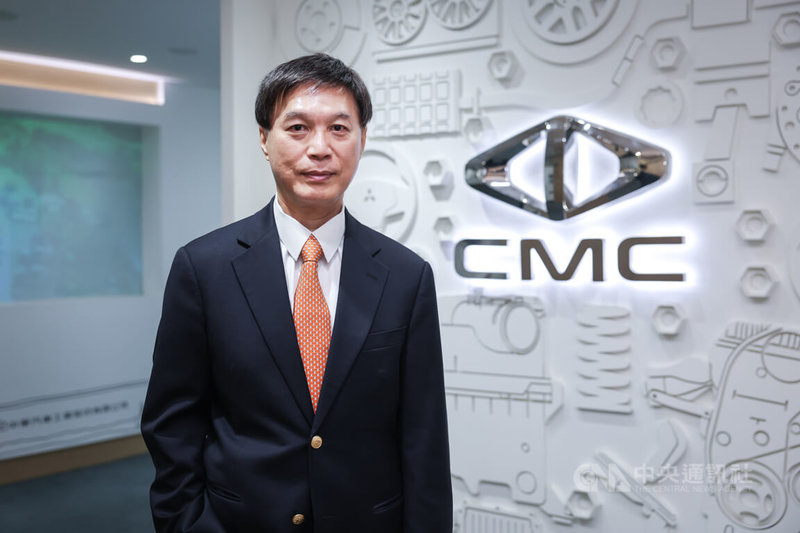 中華汽車總經理曾鑫城（圖）自4月接任，至6月底將滿3個月，他接受中央社團隊專訪，對未來營運方向已有充分定見。中央社記者裴禛攝 114年6月22日