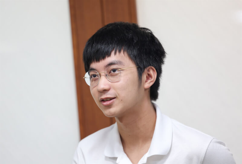 台灣圍棋名將許皓鋐。(中央社檔案照片)