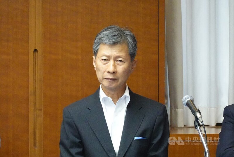 遠景基金會與日本笹川和平財團24日舉辦「日台對話2025」,笹川和平財團資深研究員、前海上幕僚長武居治久出席會後記者會。中央社記者楊明珠東京攝 114年6月24日