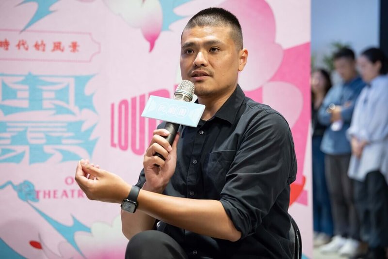 嘉義阮劇團將在台北推出劇場行動計畫「噪音風暴—LOUDER」,藝術總監汪兆謙(圖)與團隊7月起將以4齣風格鮮明的作品在台北空總劇場連演6週。(阮劇團提供) 中央社記者趙靜瑜傳真 114年6月24日
