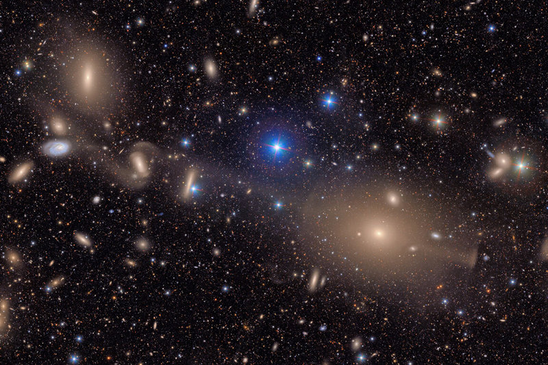 中央大學天文所參與美國推動的魯賓天文台「時空巡天傳世計畫」（LSST），LSST計畫於6月發布第1批天文觀測影像。（LSST計畫提供）中央社記者許秩維傳真  114年6月24日