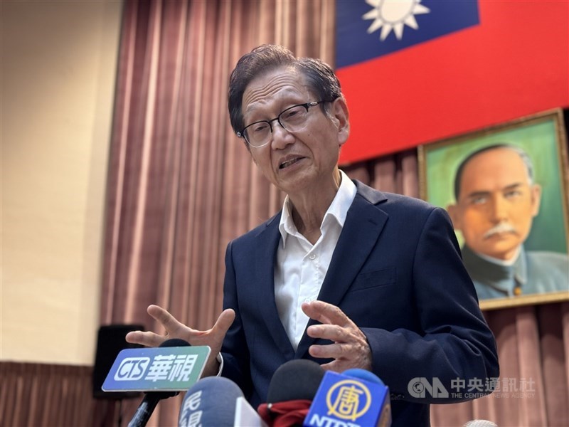圖為華碩董事長施崇棠展望未來數年，AI PC（人工智慧個人電腦）一定能夠大放異彩。 （中央社檔案照片）