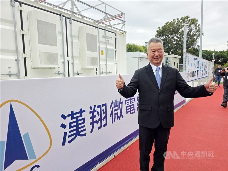 漢翔董事長胡開宏。(中央社檔案照片)