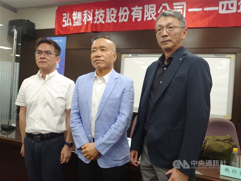 圖中為弘塑前董事長張鴻泰。(中央社檔案照片)