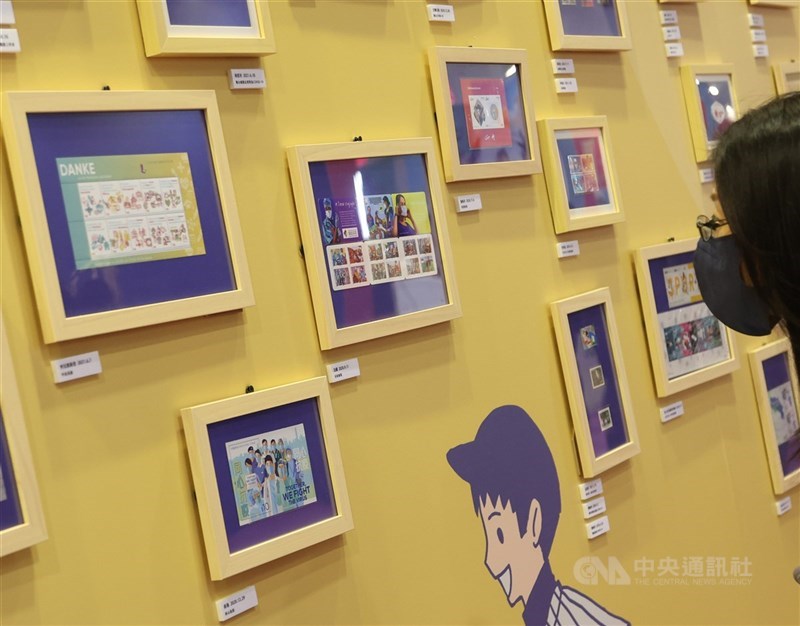 26日起將舉辦全國郵展暨中泰聯合郵展,共展出295框郵集。圖為2023年的亞洲國際郵展。(中央社檔案照片)