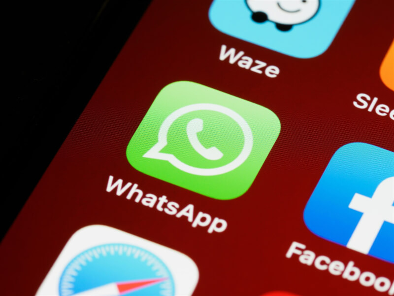 通訊應用程式WhatsApp。(圖取自Unsplash圖庫)