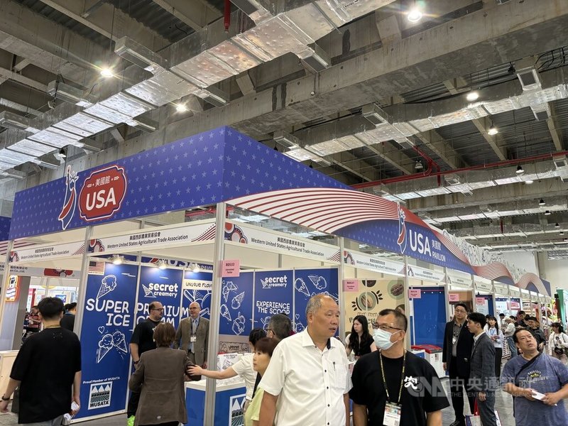 2025年台北國際食品系列展(FOOD TAIPEI MEGA SHOWS)25日開幕,貿協表示,今年共邀請3000位國際買主來台,預期參展人數將達4.5萬。中央社記者劉千綾攝 114年6月25日