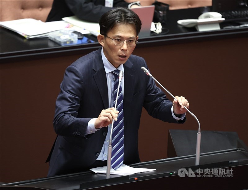 圖為民眾黨立委黃國昌。(中央社檔案照片)