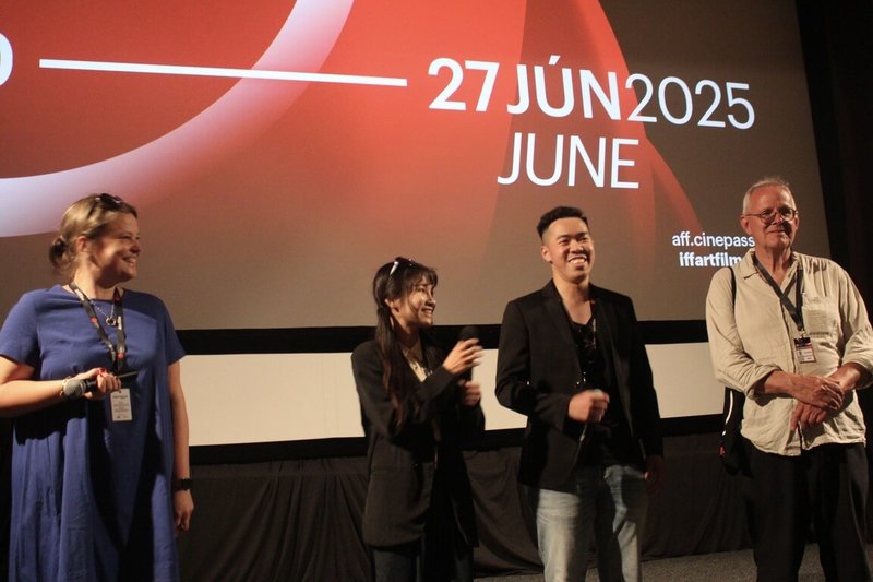 台灣電影短片「人」入選斯洛伐克藝術電影節(IFF Art Film Košice)。這部片以細膩的敘事語言與詩意的影像風格,受國際觀眾矚目。(導演郭嘉豪提供)中央社記者劉郁葶布拉格傳真 114年6月27日