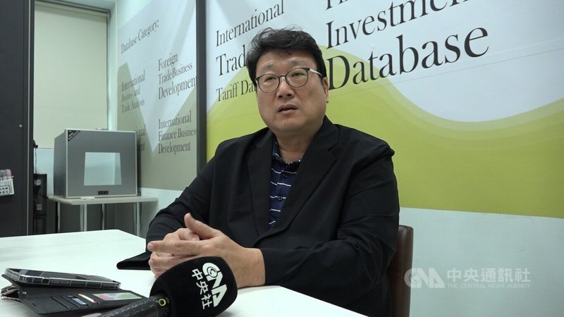 致理科技大學國際貿易系副教授張弘遠接受中央社訪問指出,2023年之後,一帶一路變成中國對外經濟統戰的最高綱領,是中國向外統戰的具體作為。中央社記者呂佳蓉攝 114年6月29日