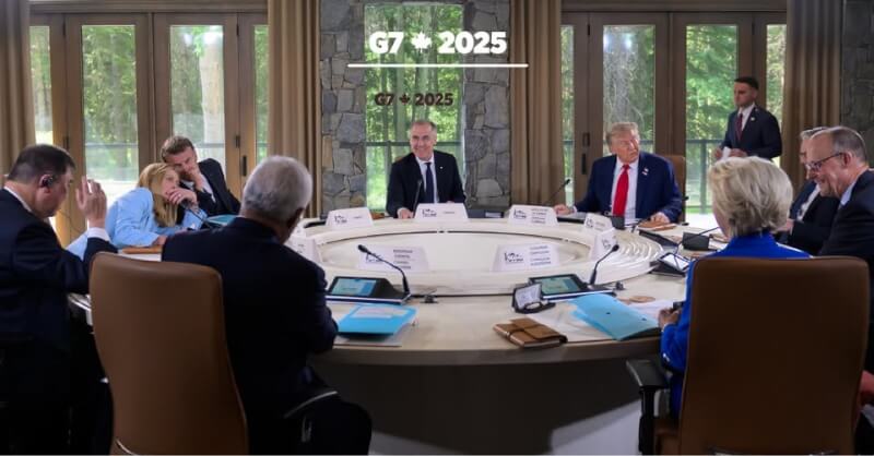 七大工業國集團(G7)領袖峰會。(圖取自facebook.com/G7)