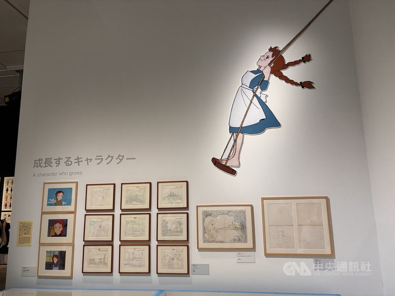 位於東京的麻布台之丘畫廊舉辦「高畑勳展」,展期6月27日至9月15日。高畑勳在1959年進入東映動畫,以「太陽王子 霍爾斯的大冒險」劇場版動畫導演身分出道,之後執導「熊貓家族」、「阿爾卑斯山的少女海蒂」、「紅髮安妮」等電視動畫。中央社記者戴雅真東京攝 114年6月30日