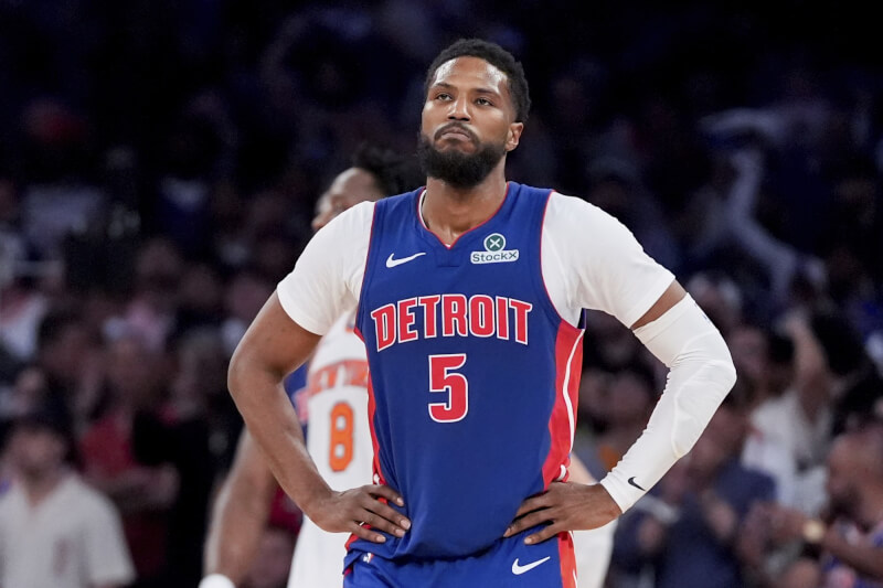 NBA底特律活塞後衛畢斯利。(美聯社)