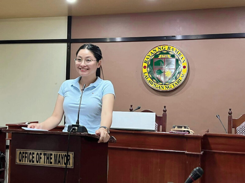 菲律賓丹轆省班班市華裔市長「艾莉絲.郭」。(圖取自facebook.com/AliceLealGuo)