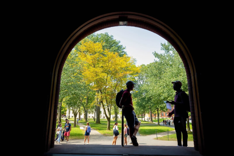 圖為哈佛大學校園一景。(圖取自facebook.com/Harvard)