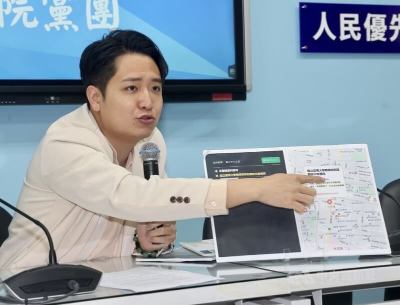 台中市第6選區立委羅廷瑋。(中央社檔案照片)