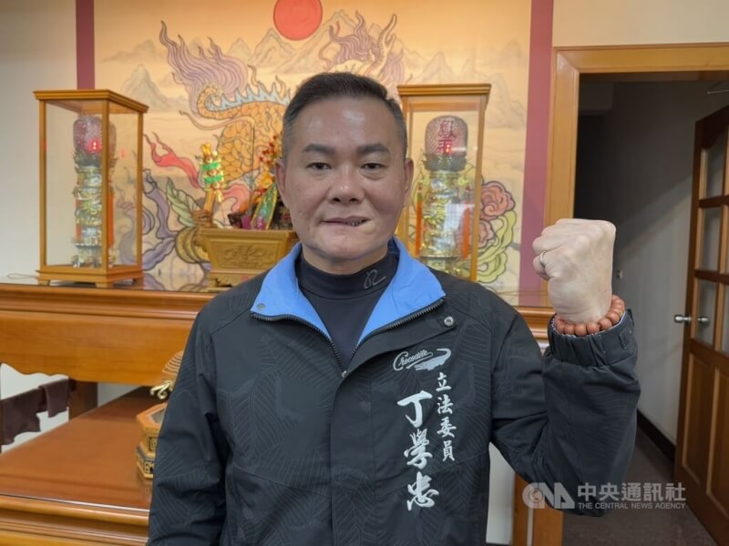 雲林縣第1選區立委丁學忠。（中央社檔案照片）