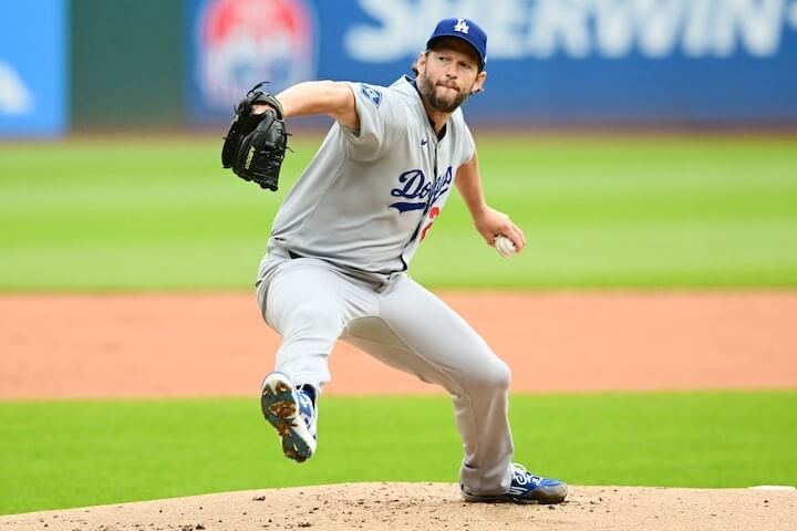 美國職棒大聯盟MLB洛杉磯道奇明星投手柯蕭。(路透社)