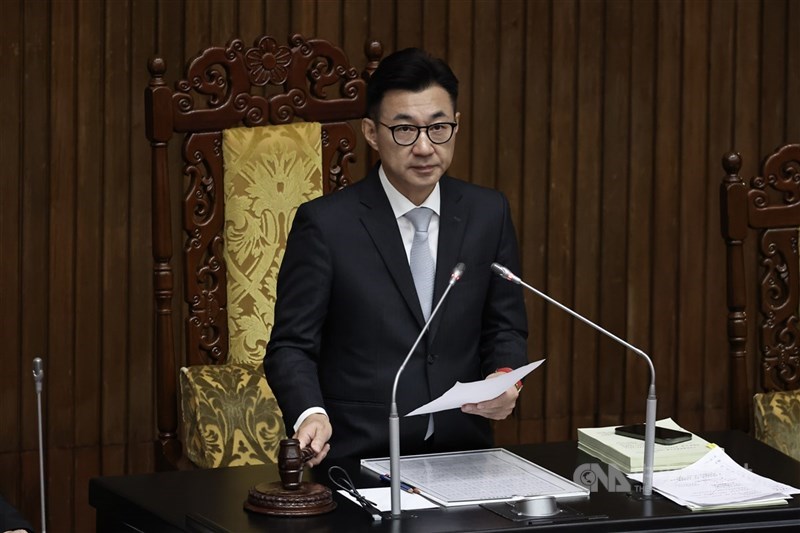 圖為立法院副院長江啟臣。(中央社檔案照片)