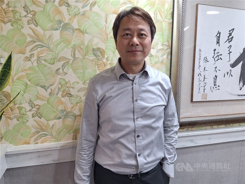 圖為中裕執行長張金明。(中央社檔案照片)
