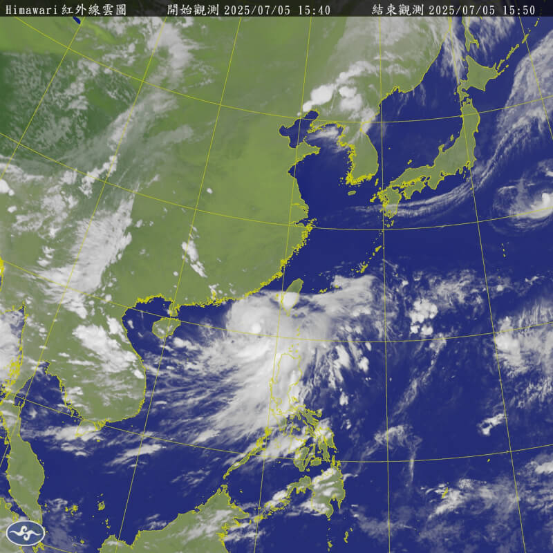 (圖取自中央氣象署網頁cwa.gov.tw)