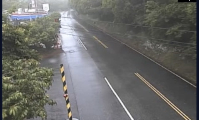 受颱風丹娜絲外圍環流影響,6日午後起中橫山區有較大雨勢發生機率,由於0403地震後,台8線沿線邊坡尚在恢復階段,穩定性仍有不足,交通部公路局東區養護工程分局不排除預警性封路。(公路局提供)中央社記者李先鳳傳真 114年7月6日