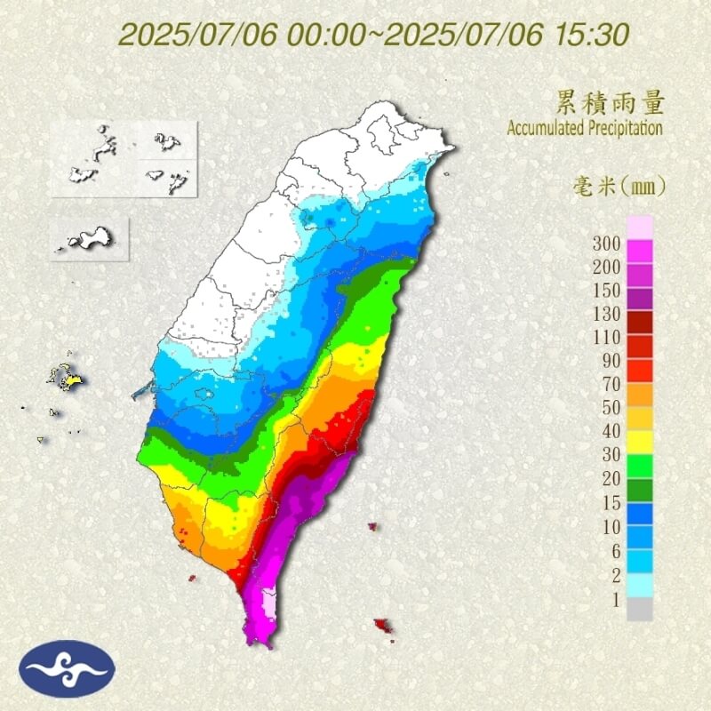 (圖取自中央氣象署網頁cwa.gov.tw)