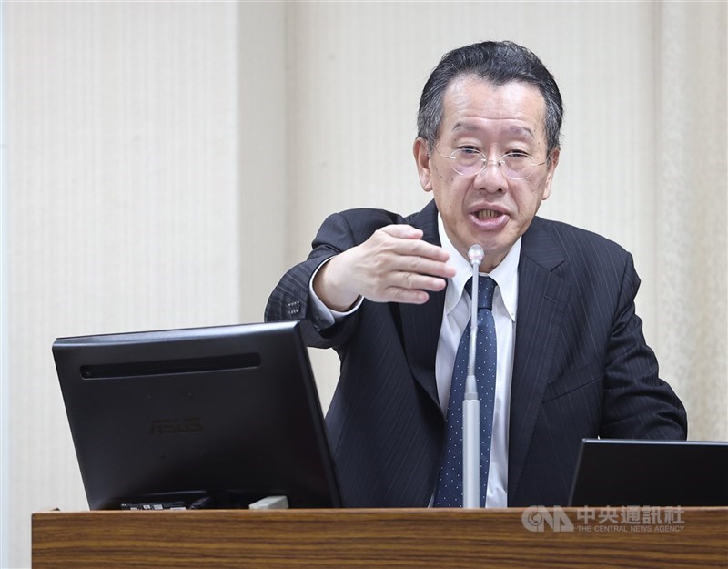 圖為國防部長顧立雄。(中央社檔案照片)
