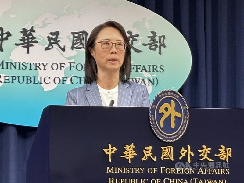 日本長崎市長鈴木史朗日前表明歡迎台灣出席和平祈念儀式,外交部副發言人陳怡君8日於例行記者會表示,樂觀其成。中央社記者楊堯茹攝 114年7月8日