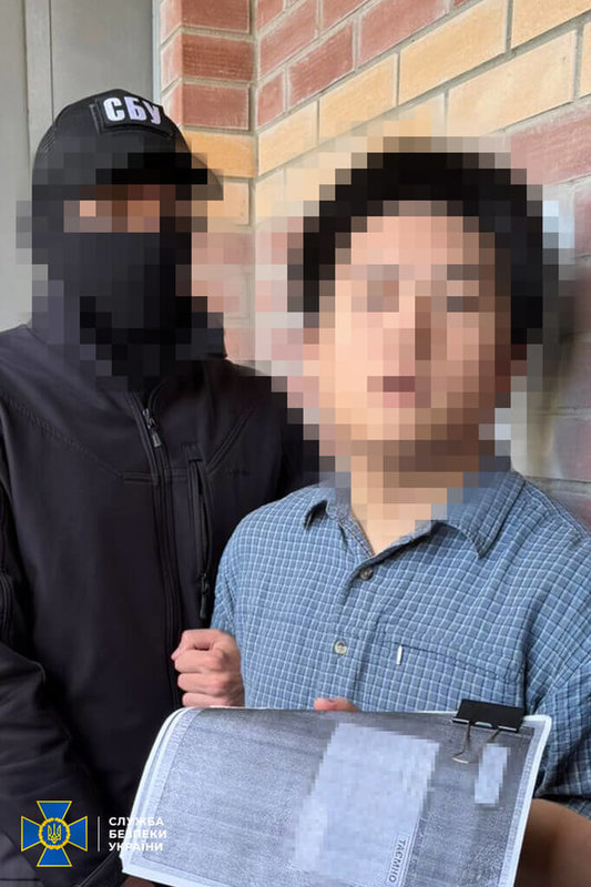 烏克蘭安全局(SBU)拘捕兩名中國公民,涉嫌為中國情報單位收集飛彈系統的機敏技術資料。圖為其中一名涉案人士Deng Yancheng(音譯:鄧彥成)。(烏克蘭安全局提供)中央社記者陳彥婷傳真 114年7月9日