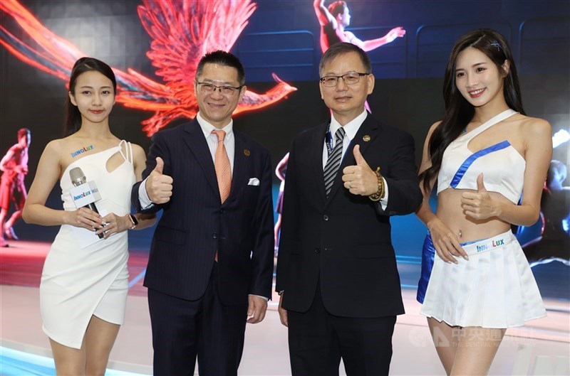 圖為群創參加Touch Taiwan智慧顯示展（中央社檔案照片）