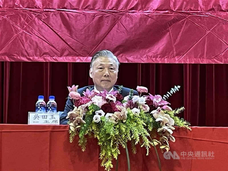 圖為日月光投控營運長吳田玉。 （中央社檔案照片）