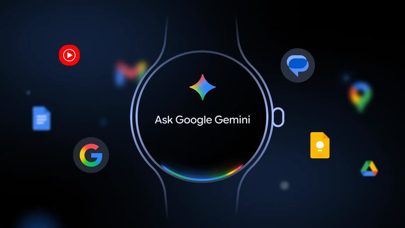 Google於10日宣布,旗下個人AI助理Gemini將正式支援搭載Wear OS 4及以上版本作業系統的智慧手錶,可以透過自然交談方式取得即時且實用的資訊,管理日常事務和獲得所需資訊。(Google提供)中央社記者吳家豪傳真 114年7月10日