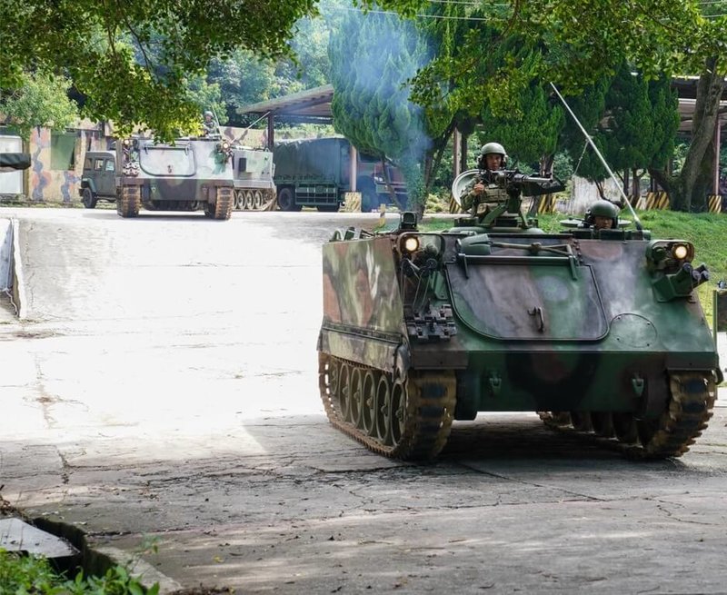 國軍「漢光41號」演習現正進行,馬祖防衛指揮部車輛完成裝載,機動前往戰術位置,依令執行作戰任務。(馬祖防衛指揮部提供)中央社記者潘欣彤傳真 114年7月11日