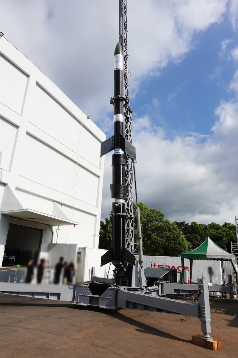 圖為jtSPACE開發的VP-01火箭。(圖取自x.com/jtspace_jp)
