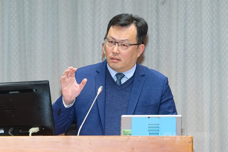 體育署長鄭世忠。(中央社檔案照片)
