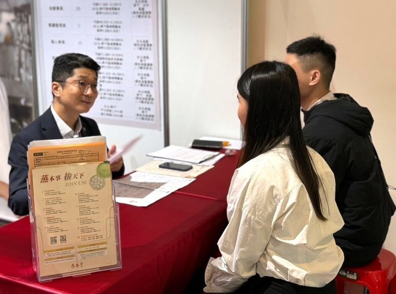 新北市政府勞工局17日將在三重綜合體育館辦理就業博覽會,有53家徵才廠商參與,提供超過1900個職缺。圖為過往徵才活動舉辦情形。(勞工局提供)中央社記者王鴻國傳真 114年7月15日